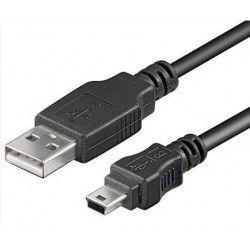 Mini USB kabel, A han –...