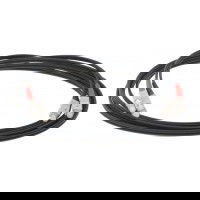 Fiberoptisk kabel med fleksibel armering af rustfrit stål - multimode SC, 3,0 meter