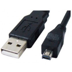 USB charging cable with...