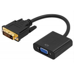 DVI-D to VGA adapter with...