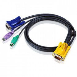 KVM cable with 2 x DIN6...