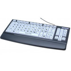 Tastatur med store taster...
