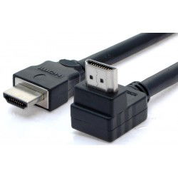 Angled HDMI 1.4 cable, 4K,...