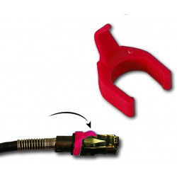 Red clip / release...