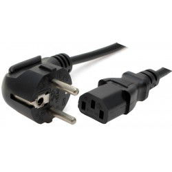 Standard powerkabel uden jord