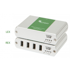 4 Port USB 2.0 forlænger...
