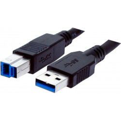USB 3.0 kabel, A han – B...