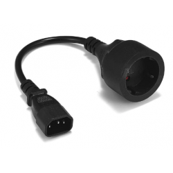 IEC 320 C14 male adapter...