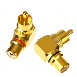 90 degree RCA adapter, RCA...