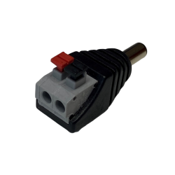 DC connector male 5.5/2.1mm...