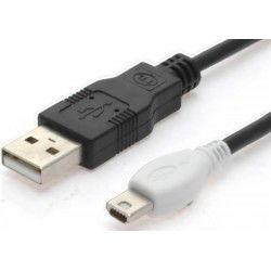 Mini USB kabel, A han –...