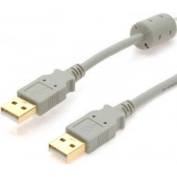 USB2 kabel, A han – A han...