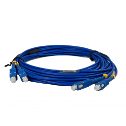 Armored fiber cable Single...