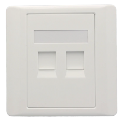 RJ45 Vægudtag frontplade...