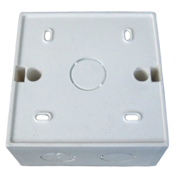 White wall box for RJ45...
