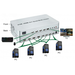 4 ports KVM switch 4:1,...