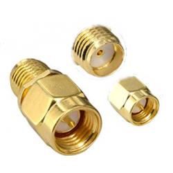 SMA han / SMA hun adapter -...
