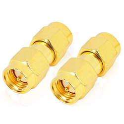 SMA han / SMA han adapter -...