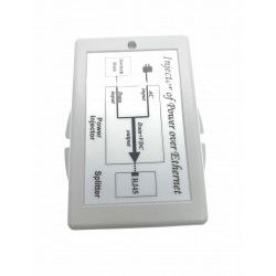 Set of PoE 48VDC injector...