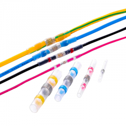 Heatshrink with solder and...