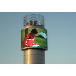 1 udendørs LEDpanel 48x48pixel
