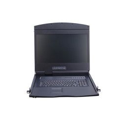 19" 1U Pull-out KVM console...