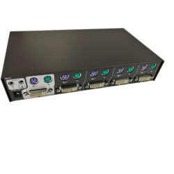 4-port KVM switch for DVI...