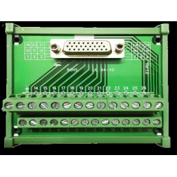 Terminal card with DB 26...