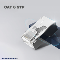 RJ45 connector Cat. 6 STP...