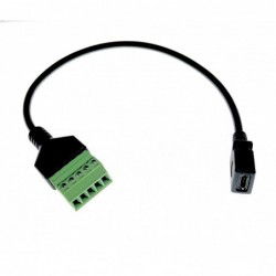 USB2.0 kabel med USB micro...