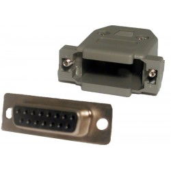 DB15 female connector with...