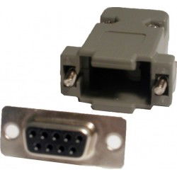 DB9 female connector with...
