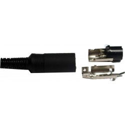 DIN 5 female connector with...