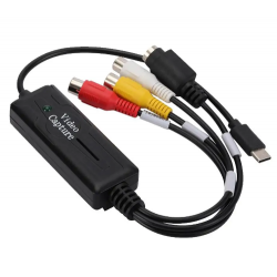 RCA / S-video to USB-C...