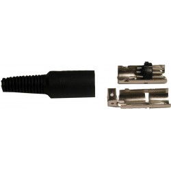 DIN 5 male connector with...