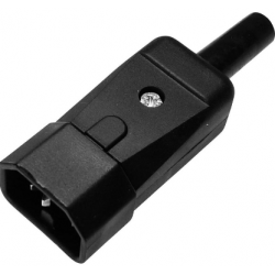C14 IEC device male...