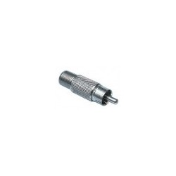 F-connector for RCA phono...