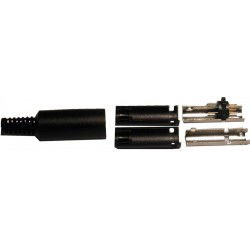 Mini DIN 6 male connectors...