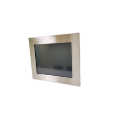17" rustfrit panelmonteret...