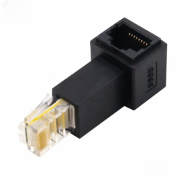 Right-angled 90° RJ45...