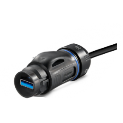 Vandtæt USB 3.0 kabel med...