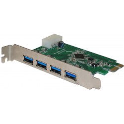 PCIE card with 4 USB 3.0...