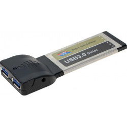 ExpressCard med to USB 3.0...