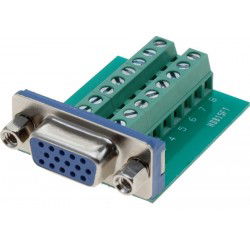Terminal block with VGA...