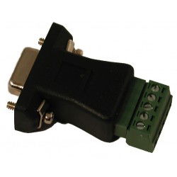 Terminal block with DB9...