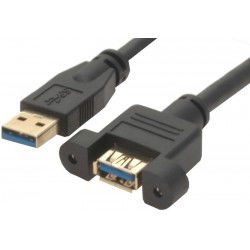 75 cm USB 3.0 kabel, A han...