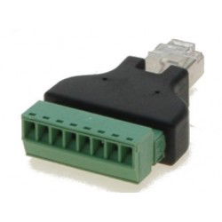 Adapter from RJ45 male for...