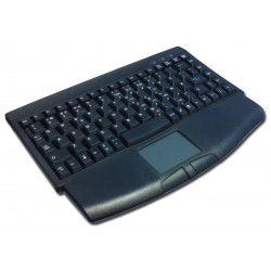 Sort USB mini tastatur med...