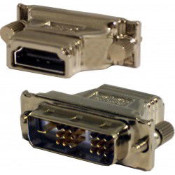 HDMI til DVI omformerstik....