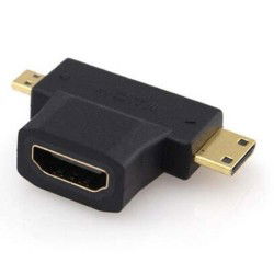 Adapterstik fra Micro HDMI...